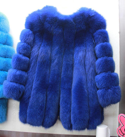 Women Elegant Fuzzy Long Faux Fur Coat Puffer Jacket Collarless Parka Winter Zip up Teddy Coat Overcoat